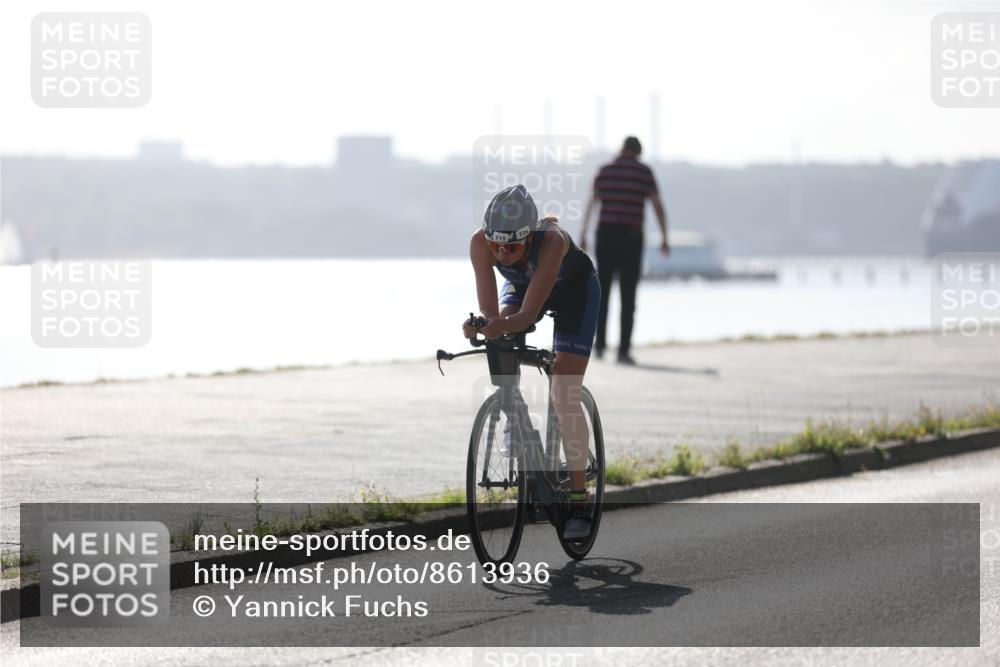 17.08.2025 - KN Förde Triathlon 2025 Yannick Fuchs http://msf.ph/oto/8613936 17.08.2025 09:25:00 Radfahren 115 meine-sportfotos.de