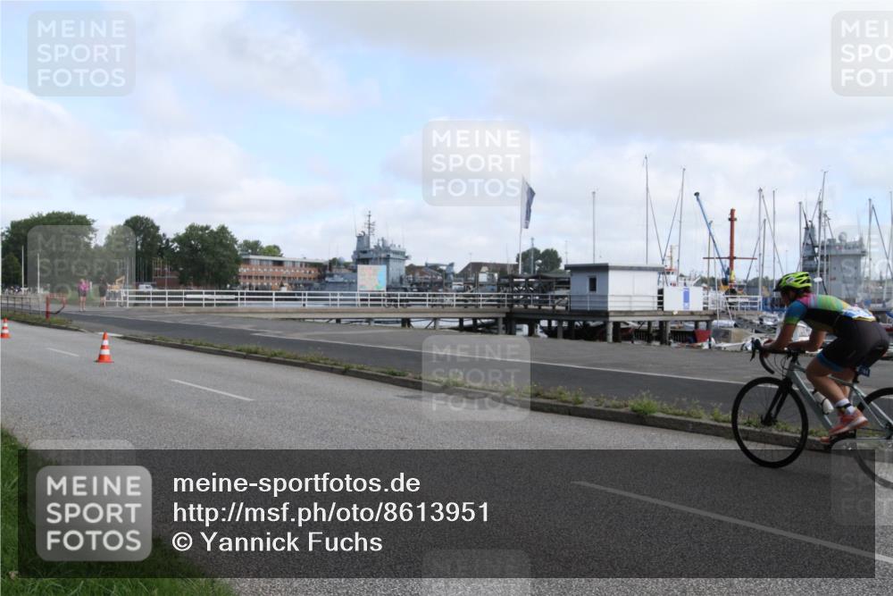 17.08.2025 - KN Förde Triathlon 2025 Yannick Fuchs http://msf.ph/oto/8613951 17.08.2025 09:52:49 Radfahren 133, 160, 169, 184, 196, 210, 211 meine-sportfotos.de