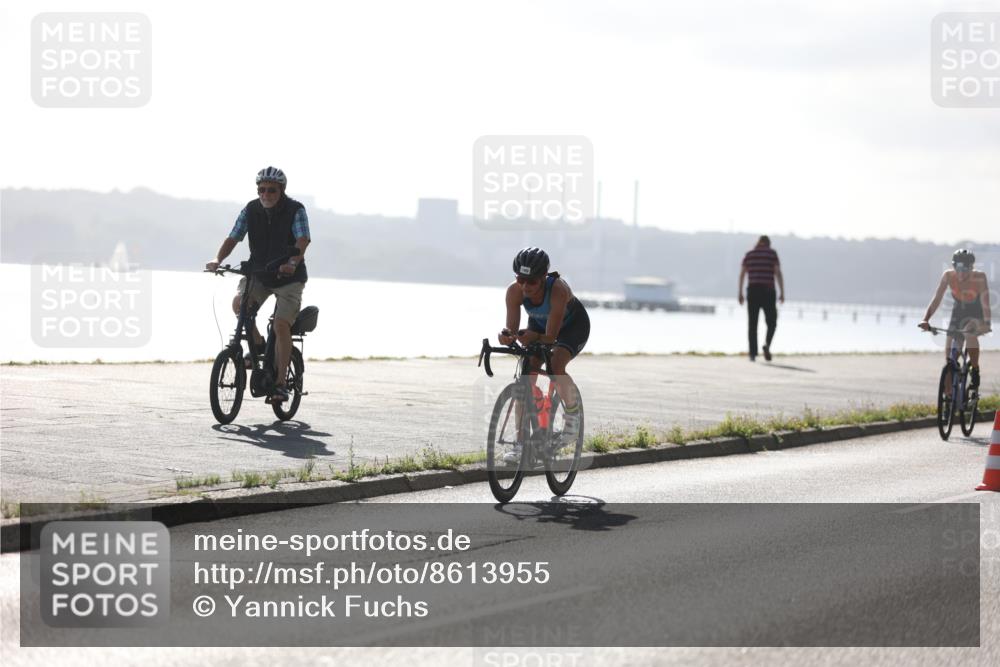 17.08.2025 - KN Förde Triathlon 2025 Yannick Fuchs http://msf.ph/oto/8613955 17.08.2025 09:25:13 Radfahren 158, 177, 180 meine-sportfotos.de