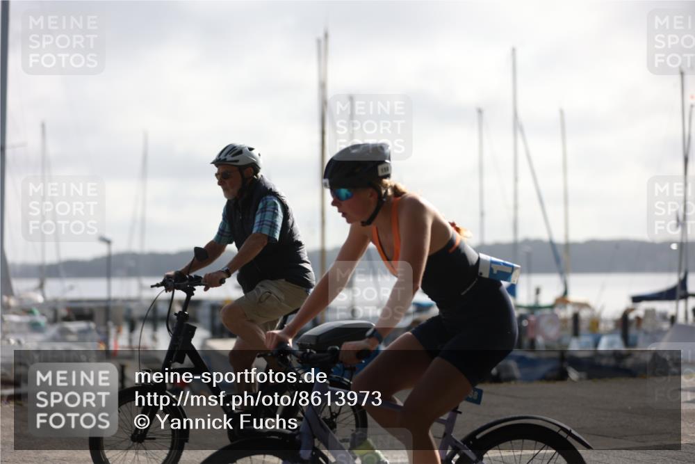 17.08.2025 - KN Förde Triathlon 2025 Yannick Fuchs http://msf.ph/oto/8613973 17.08.2025 09:25:18 Radfahren 137, 149, 158, 177, 180 meine-sportfotos.de