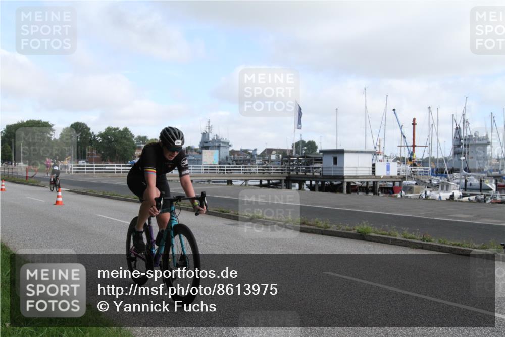 17.08.2025 - KN Förde Triathlon 2025 Yannick Fuchs http://msf.ph/oto/8613975 17.08.2025 09:53:09 Radfahren 111, 170, 174, 221 meine-sportfotos.de