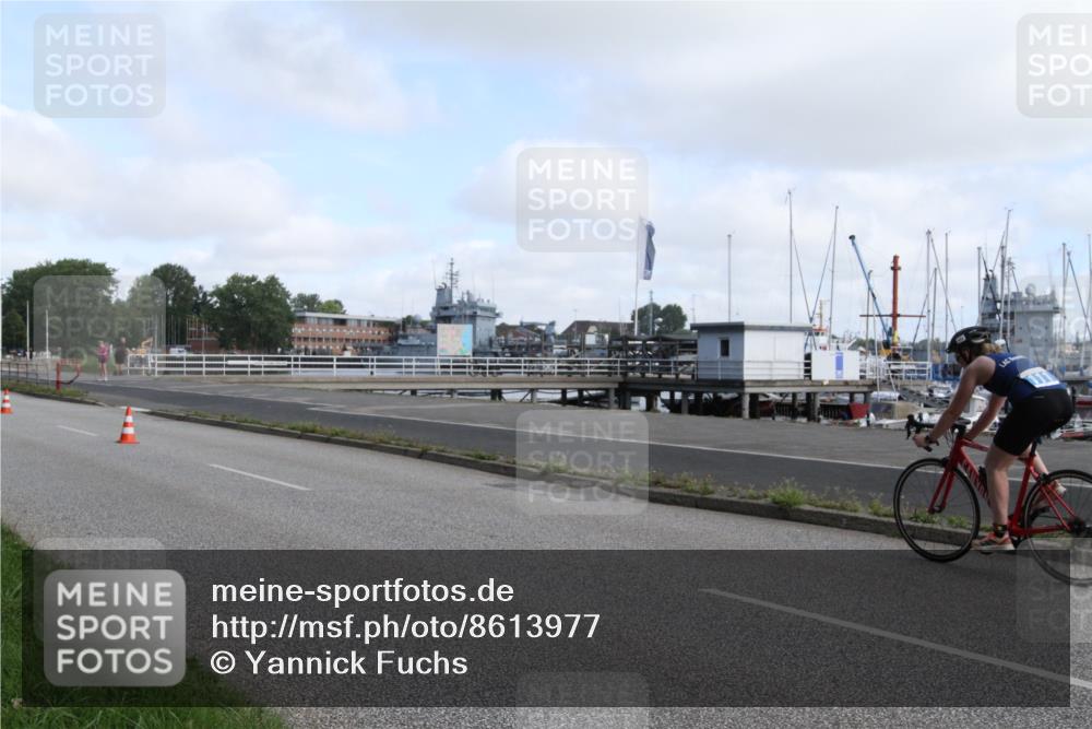 17.08.2025 - KN Förde Triathlon 2025 Yannick Fuchs http://msf.ph/oto/8613977 17.08.2025 09:53:12 Radfahren 111, 174, 221 meine-sportfotos.de