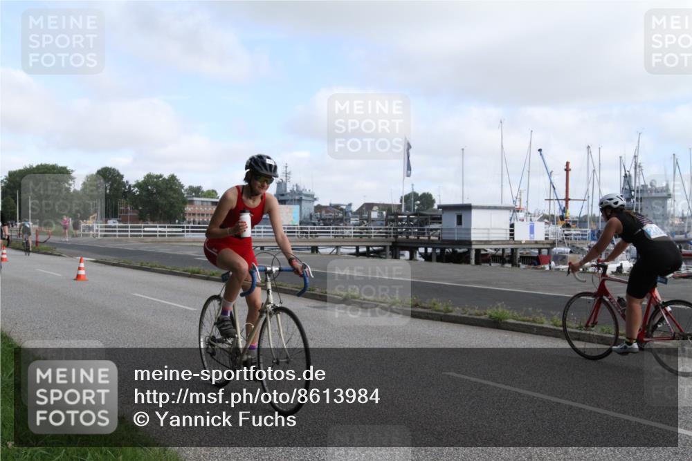 17.08.2025 - KN Förde Triathlon 2025 Yannick Fuchs http://msf.ph/oto/8613984 17.08.2025 09:53:23 Radfahren 125, 167, 172, 208, 218 meine-sportfotos.de
