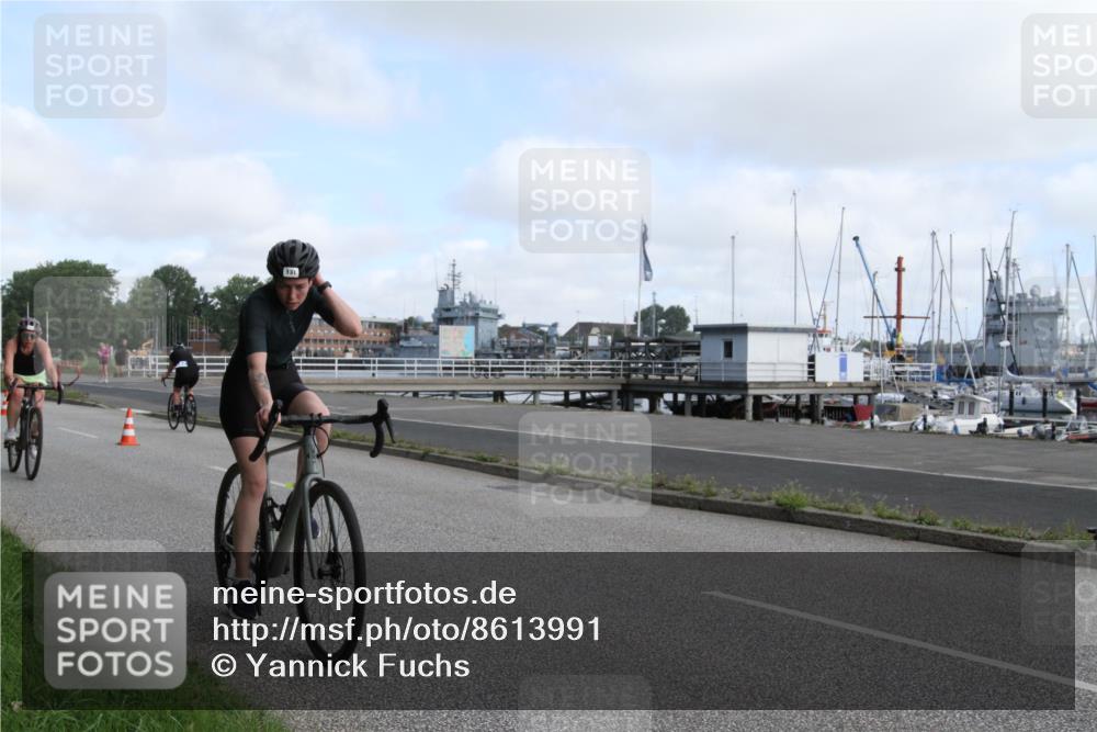 17.08.2025 - KN Förde Triathlon 2025 Yannick Fuchs http://msf.ph/oto/8613991 17.08.2025 09:53:30 Radfahren 107, 125, 131, 167, 172, 207, 234 meine-sportfotos.de
