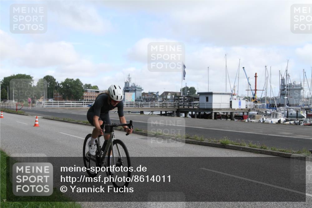 17.08.2025 - KN Förde Triathlon 2025 Yannick Fuchs http://msf.ph/oto/8614011 17.08.2025 09:53:52 Radfahren 147, 162, 202, 244 meine-sportfotos.de