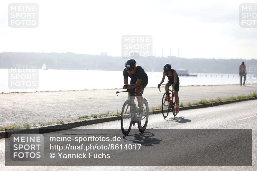 17.08.2025 - KN Förde Triathlon 2025 Yannick Fuchs http://msf.ph/oto/8614017 17.08.2025 09:25:30 Radfahren 101, 160, 168, 204, 253, 137, 149, 177 meine-sportfotos.de