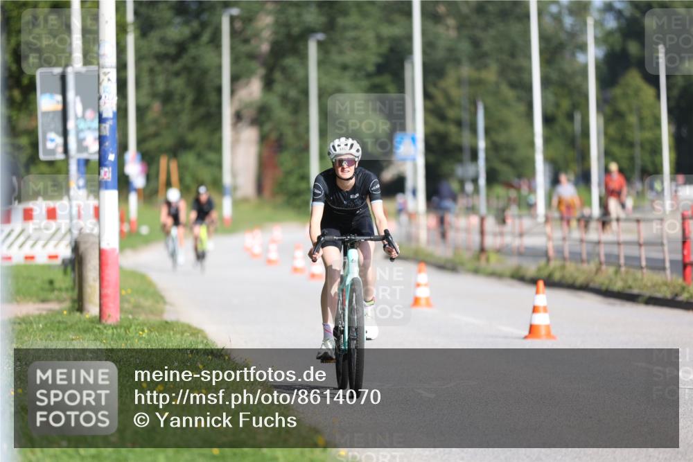 17.08.2025 - KN Förde Triathlon 2025 Yannick Fuchs http://msf.ph/oto/8614070 17.08.2025 09:25:49 Radfahren 105, 140, 144, 159, 105, 164 meine-sportfotos.de