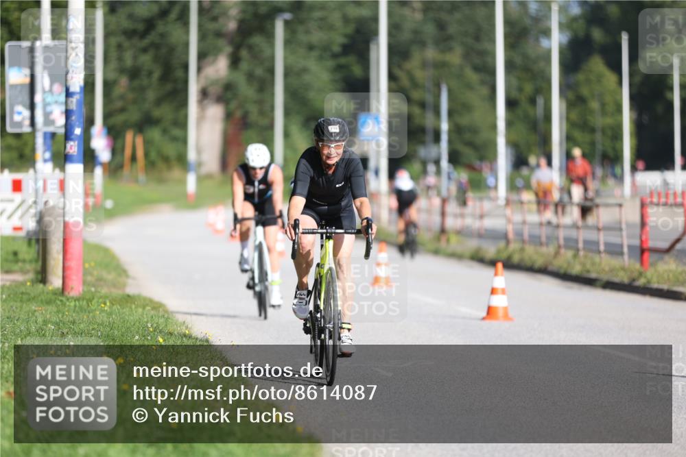 17.08.2025 - KN Förde Triathlon 2025 Yannick Fuchs http://msf.ph/oto/8614087 17.08.2025 09:25:53 Radfahren 140, 144, 159, 105, 140, 164 meine-sportfotos.de