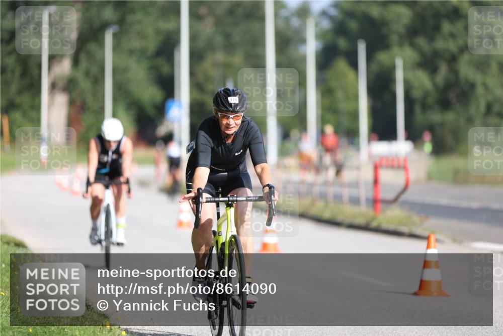 17.08.2025 - KN Förde Triathlon 2025 Yannick Fuchs http://msf.ph/oto/8614090 17.08.2025 09:25:54 Radfahren 144, 159, 105, 140 meine-sportfotos.de