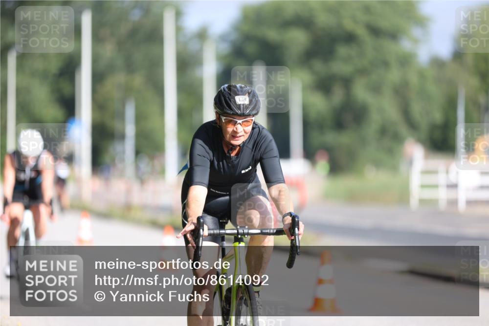 17.08.2025 - KN Förde Triathlon 2025 Yannick Fuchs http://msf.ph/oto/8614092 17.08.2025 09:25:54 Radfahren 144, 159, 105, 140 meine-sportfotos.de