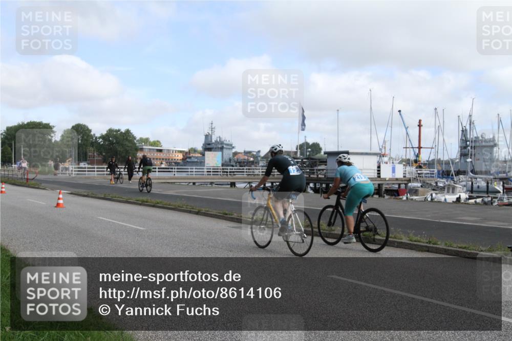 17.08.2025 - KN Förde Triathlon 2025 Yannick Fuchs http://msf.ph/oto/8614106 17.08.2025 09:55:13 Radfahren 122, 174, 208, 218, 219 meine-sportfotos.de