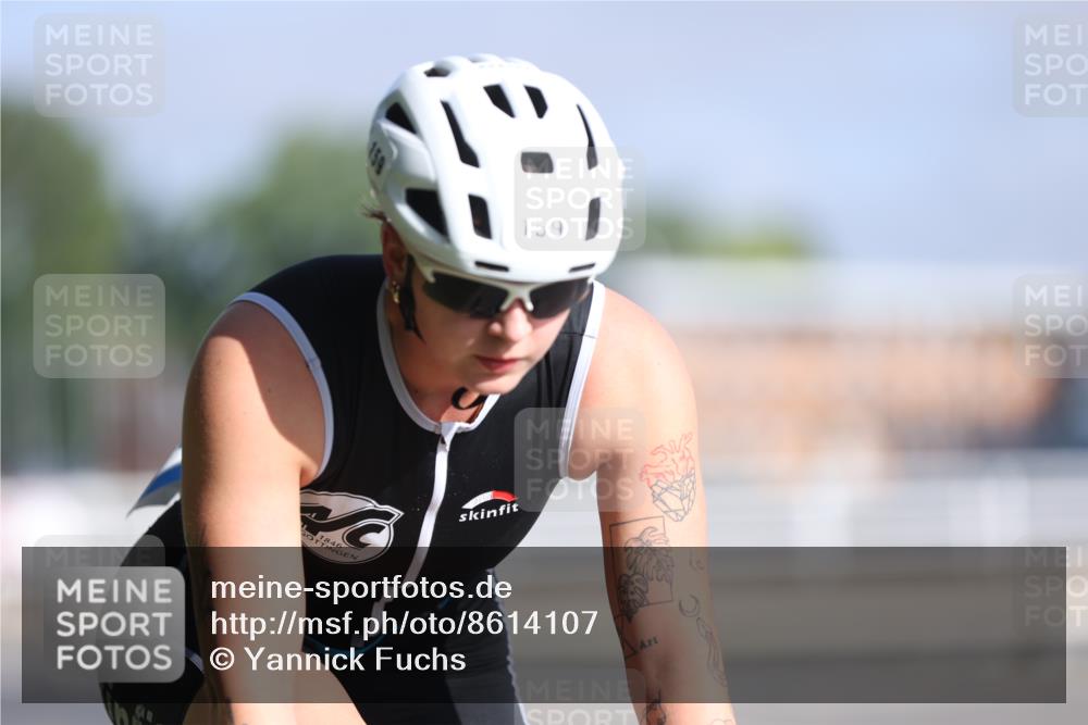 17.08.2025 - KN Förde Triathlon 2025 Yannick Fuchs http://msf.ph/oto/8614107 17.08.2025 09:25:57 Radfahren 144, 159, 169, 140, 144 meine-sportfotos.de