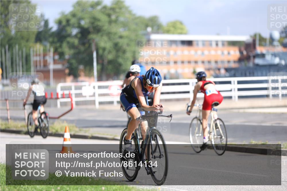 17.08.2025 - KN Förde Triathlon 2025 Yannick Fuchs http://msf.ph/oto/8614134 17.08.2025 09:26:41 Radfahren 115, 116, 141, 175, 176, 182, 254, 153, 161, 172, 173, 185, 187, 189 meine-sportfotos.de