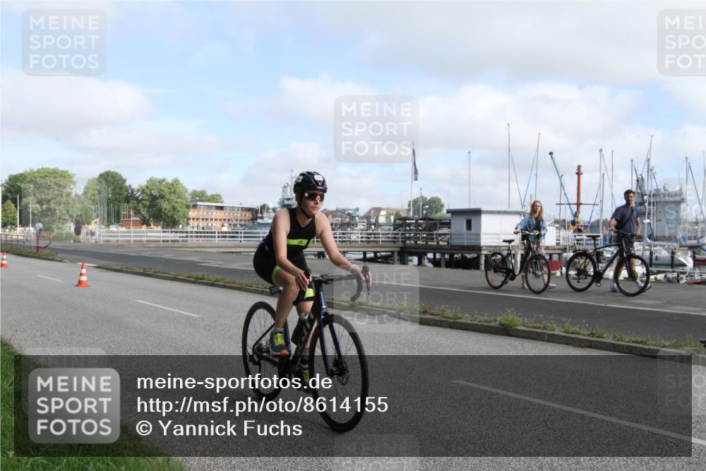 17.08.2025 - KN Förde Triathlon 2025 Yannick Fuchs http://msf.ph/oto/8614155 17.08.2025 09:56:35 Radfahren 138, 146, 151, 205, 230 meine-sportfotos.de
