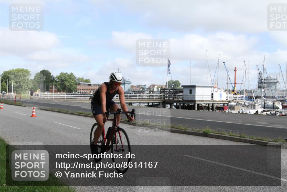 17.08.2025 - KN Förde Triathlon 2025 Yannick Fuchs http://msf.ph/oto/8614167 17.08.2025 09:56:48 Radfahren 130, 145, 212 meine-sportfotos.de