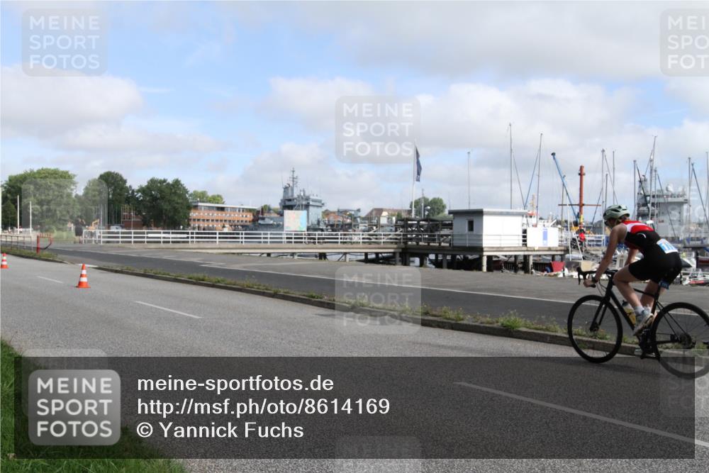 17.08.2025 - KN Förde Triathlon 2025 Yannick Fuchs http://msf.ph/oto/8614169 17.08.2025 09:57:00 Radfahren 171, 180 meine-sportfotos.de