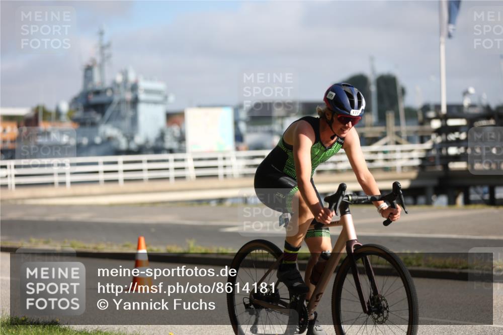 17.08.2025 - KN Förde Triathlon 2025 Yannick Fuchs http://msf.ph/oto/8614181 17.08.2025 09:27:09 Radfahren 105, 137, 158, 177, 192, 204, 101 meine-sportfotos.de