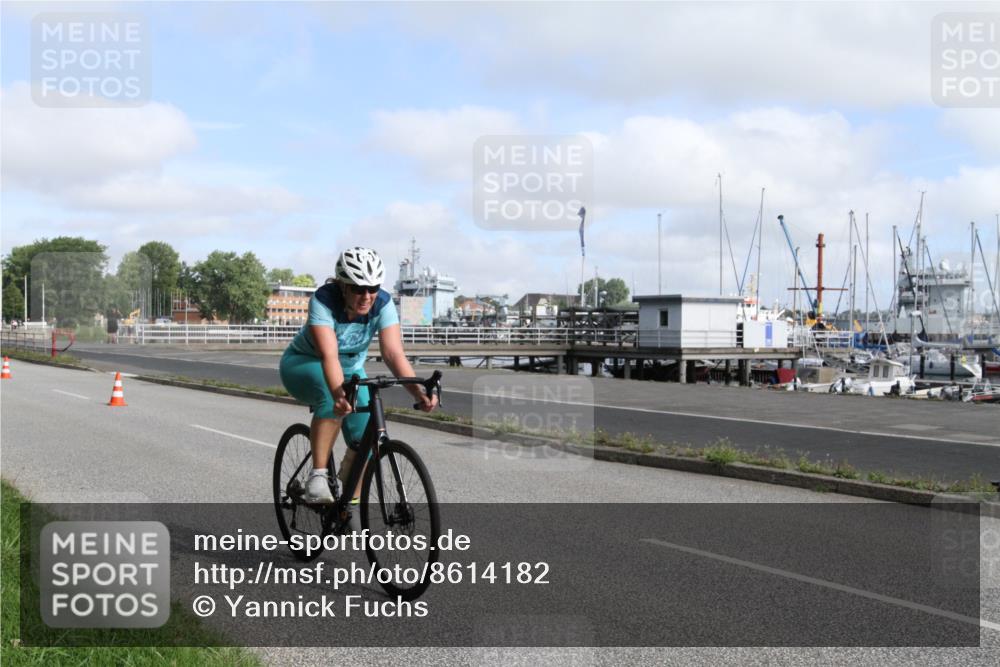 17.08.2025 - KN Förde Triathlon 2025 Yannick Fuchs http://msf.ph/oto/8614182 17.08.2025 09:57:16 Radfahren 219, 237, 245 meine-sportfotos.de