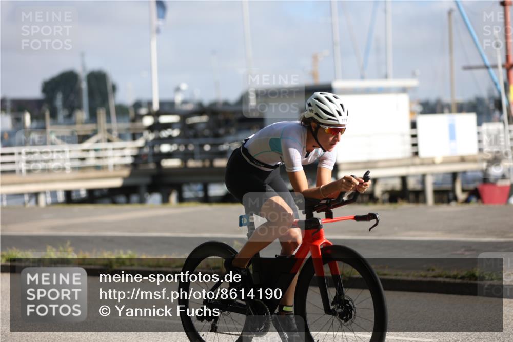 17.08.2025 - KN Förde Triathlon 2025 Yannick Fuchs http://msf.ph/oto/8614190 17.08.2025 09:27:13 Radfahren 105, 137, 158, 192, 204, 101, 177 meine-sportfotos.de