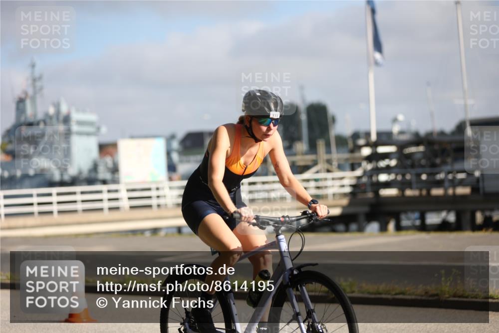 17.08.2025 - KN Förde Triathlon 2025 Yannick Fuchs http://msf.ph/oto/8614195 17.08.2025 09:27:14 Radfahren 105, 137, 149, 158, 192, 204, 101, 177 meine-sportfotos.de