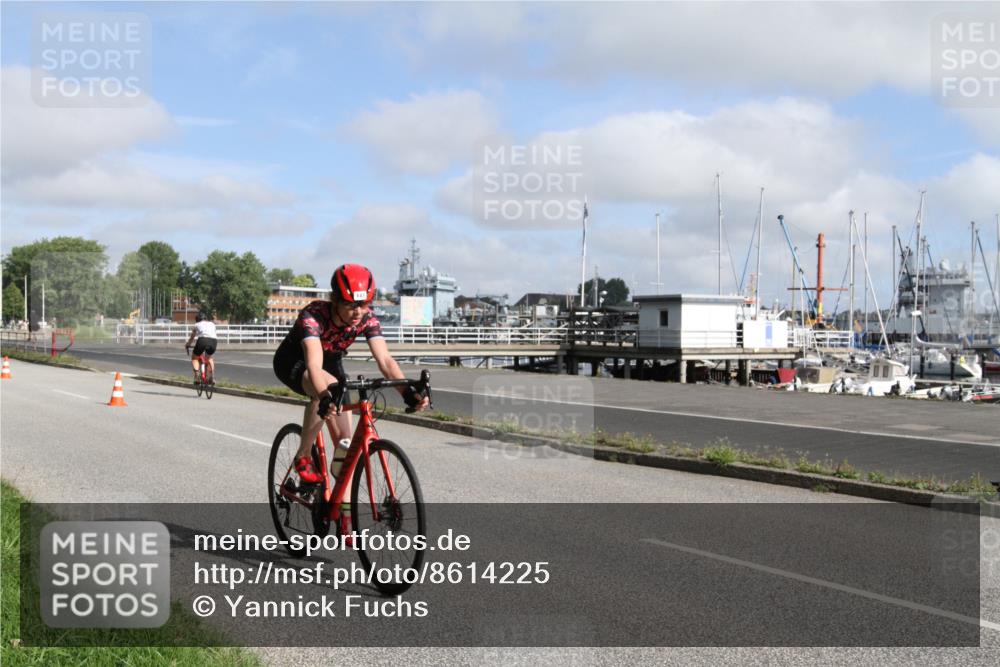 17.08.2025 - KN Förde Triathlon 2025 Yannick Fuchs http://msf.ph/oto/8614225 17.08.2025 09:58:16 Radfahren 143, 197, 249 meine-sportfotos.de