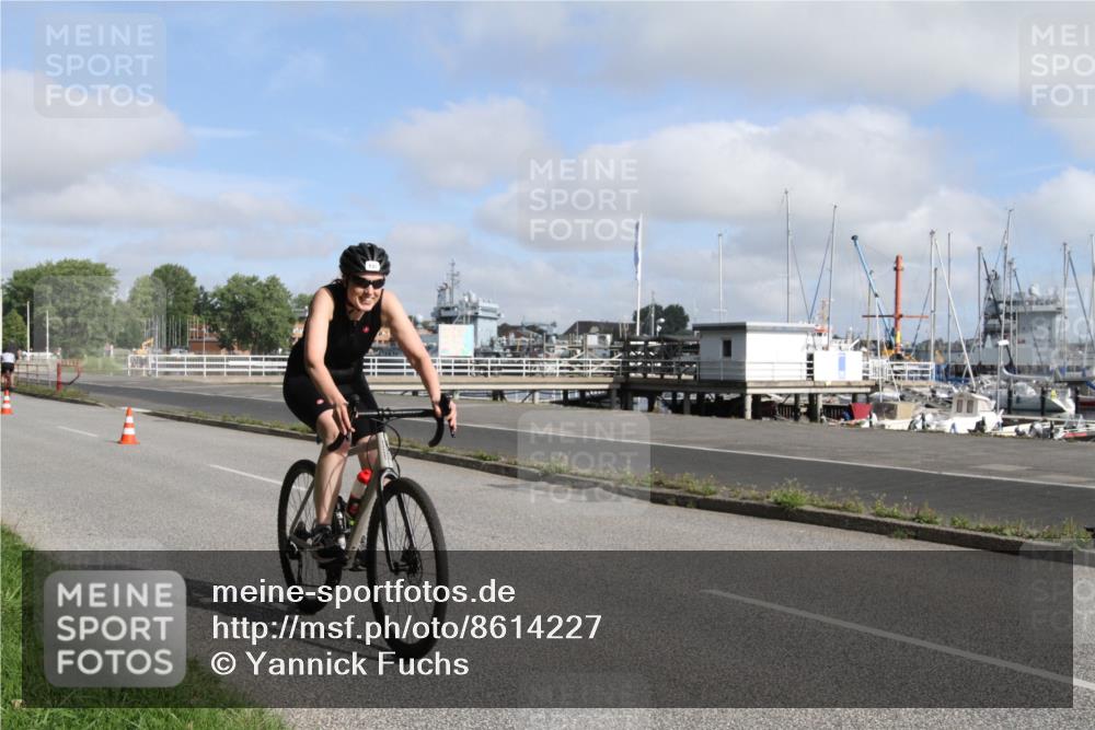 17.08.2025 - KN Förde Triathlon 2025 Yannick Fuchs http://msf.ph/oto/8614227 17.08.2025 09:58:19 Radfahren 143, 197, 249 meine-sportfotos.de