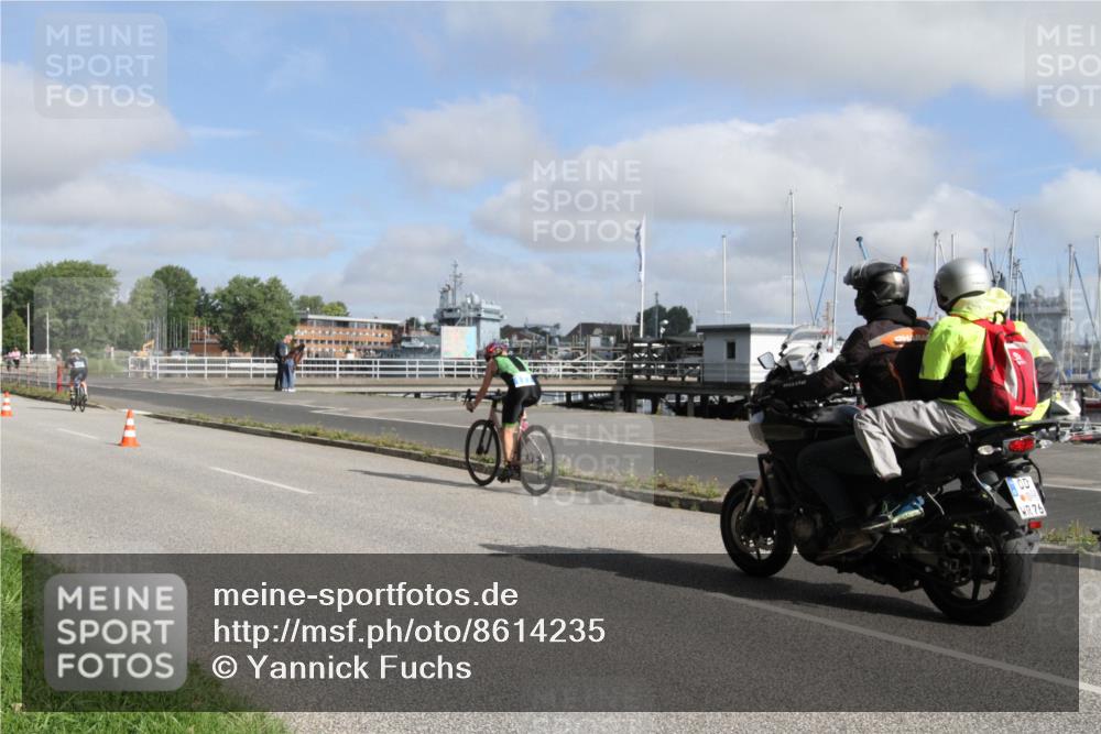 17.08.2025 - KN Förde Triathlon 2025 Yannick Fuchs http://msf.ph/oto/8614235 17.08.2025 09:58:31 Radfahren 173, 177, 185 meine-sportfotos.de