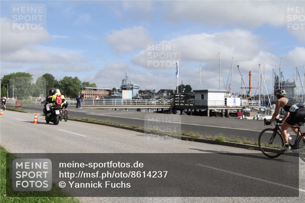 17.08.2025 - KN Förde Triathlon 2025 Yannick Fuchs http://msf.ph/oto/8614237 17.08.2025 09:58:32 Radfahren 173, 177, 185 meine-sportfotos.de