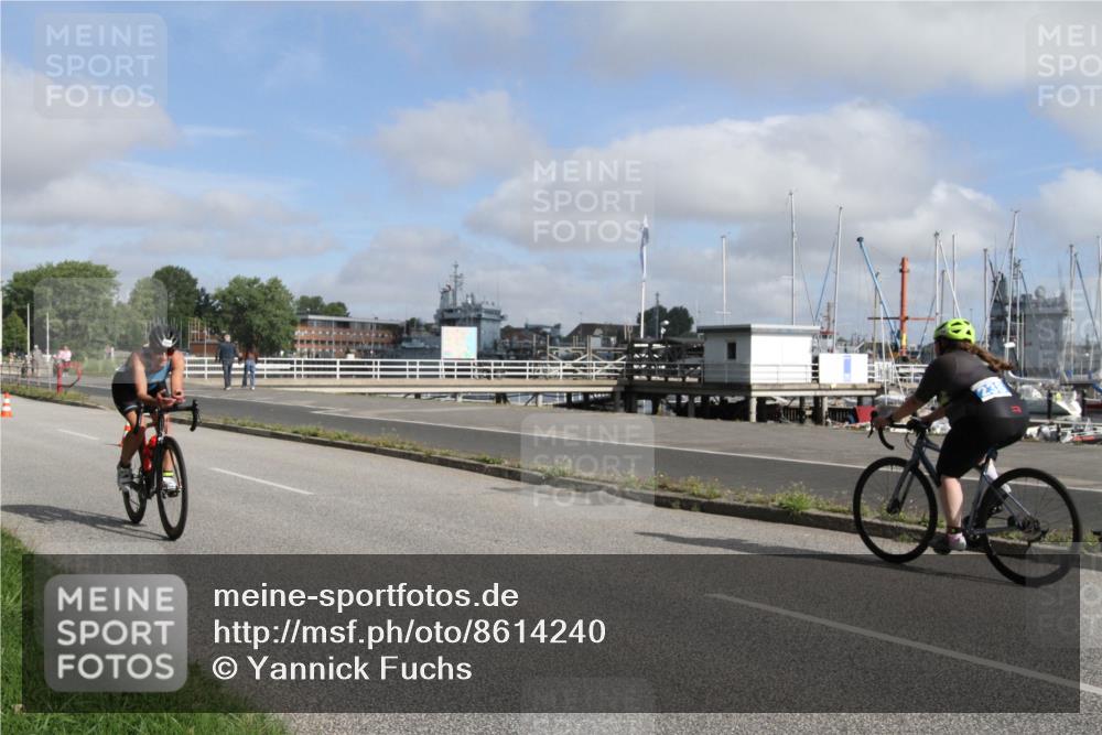 17.08.2025 - KN Förde Triathlon 2025 Yannick Fuchs http://msf.ph/oto/8614240 17.08.2025 09:58:44 Radfahren 180, 200, 238 meine-sportfotos.de
