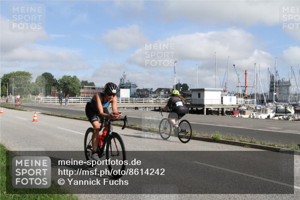 17.08.2025 - KN Förde Triathlon 2025 Yannick Fuchs http://msf.ph/oto/8614242 17.08.2025 09:58:45 Radfahren 180, 200, 228, 238 meine-sportfotos.de