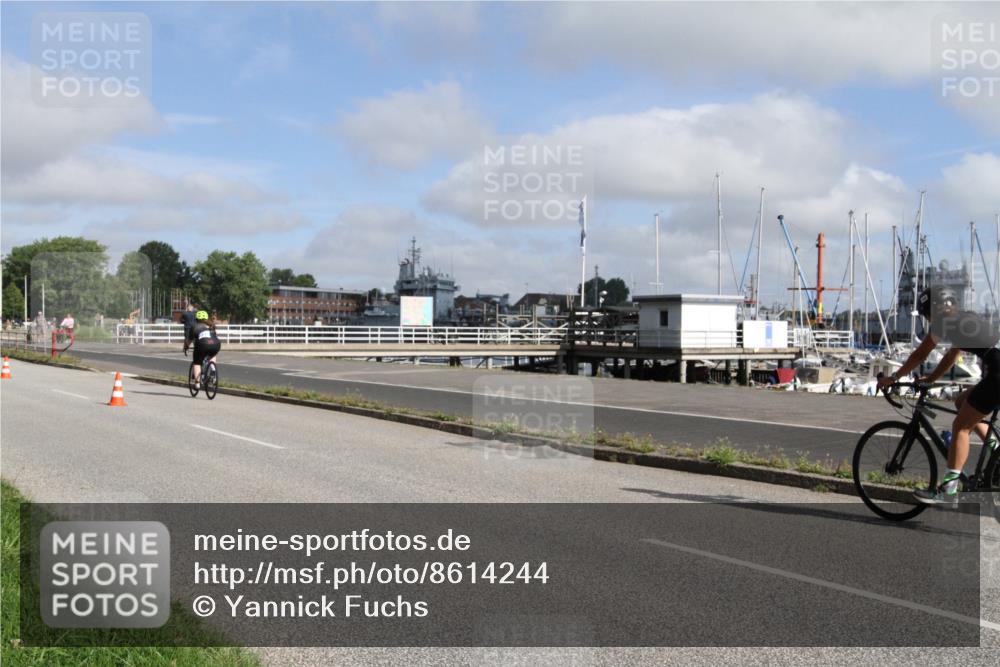 17.08.2025 - KN Förde Triathlon 2025 Yannick Fuchs http://msf.ph/oto/8614244 17.08.2025 09:58:46 Radfahren 180, 200, 228, 238 meine-sportfotos.de