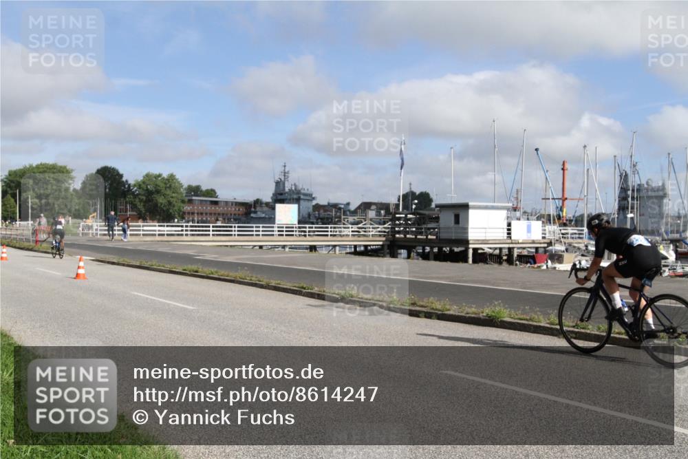 17.08.2025 - KN Förde Triathlon 2025 Yannick Fuchs http://msf.ph/oto/8614247 17.08.2025 09:58:51 Radfahren 180, 200, 228, 238 meine-sportfotos.de