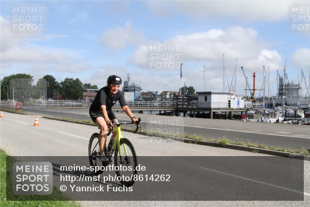 17.08.2025 - KN Förde Triathlon 2025 Yannick Fuchs http://msf.ph/oto/8614262 17.08.2025 09:59:29 Radfahren 135, 139, 144, 204, 246 meine-sportfotos.de