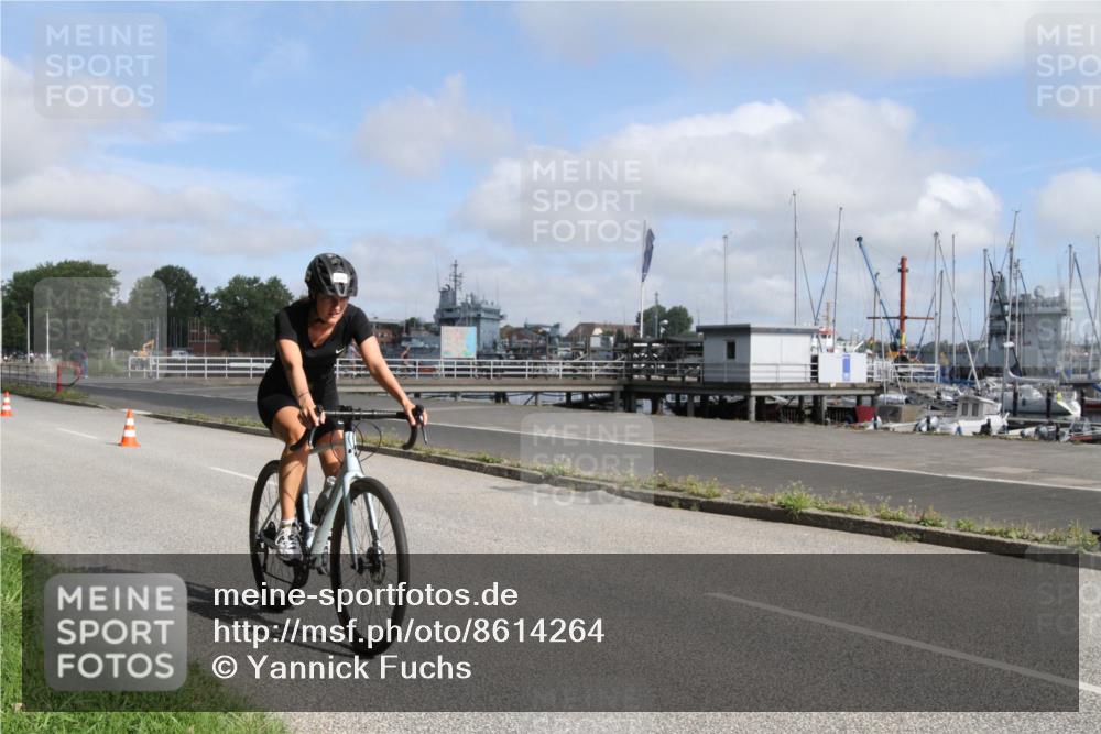 17.08.2025 - KN Förde Triathlon 2025 Yannick Fuchs http://msf.ph/oto/8614264 17.08.2025 09:59:31 Radfahren 139, 144, 204, 246 meine-sportfotos.de
