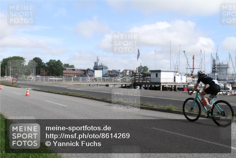 17.08.2025 - KN Förde Triathlon 2025 Yannick Fuchs http://msf.ph/oto/8614269 17.08.2025 09:59:41 Radfahren 140 meine-sportfotos.de
