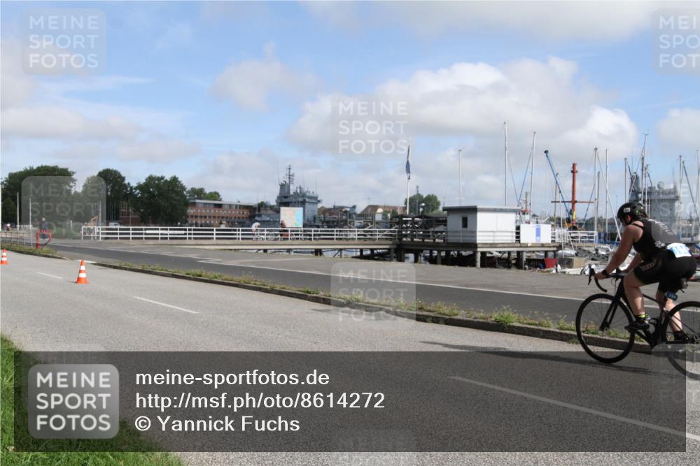 17.08.2025 - KN Förde Triathlon 2025 Yannick Fuchs http://msf.ph/oto/8614272 17.08.2025 09:59:58 Radfahren 194, 248 meine-sportfotos.de