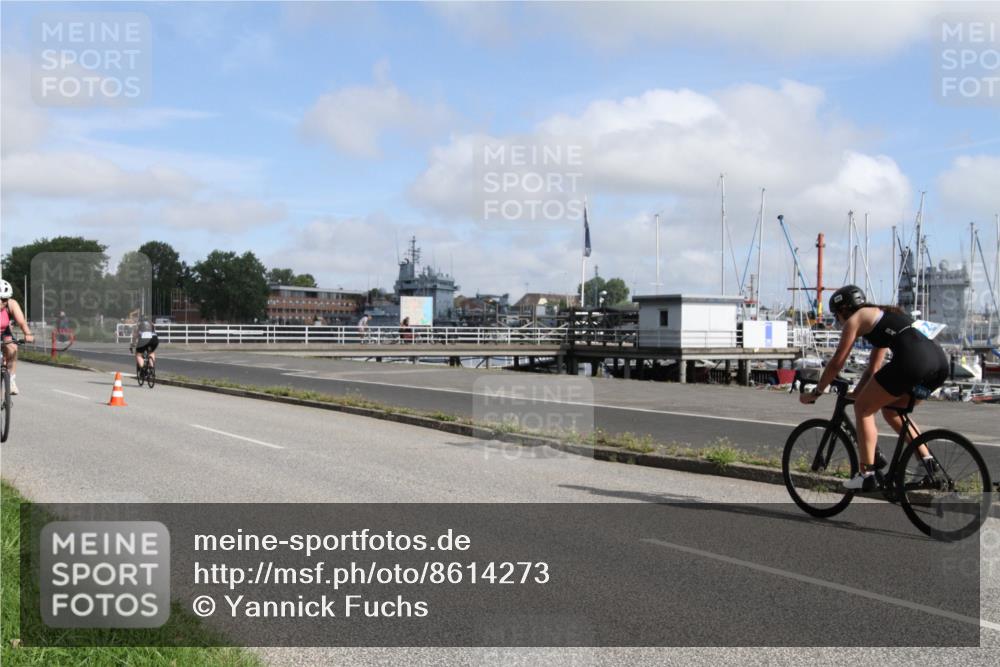 17.08.2025 - KN Förde Triathlon 2025 Yannick Fuchs http://msf.ph/oto/8614273 17.08.2025 10:00:01 Radfahren 120, 194, 240, 241, 248 meine-sportfotos.de