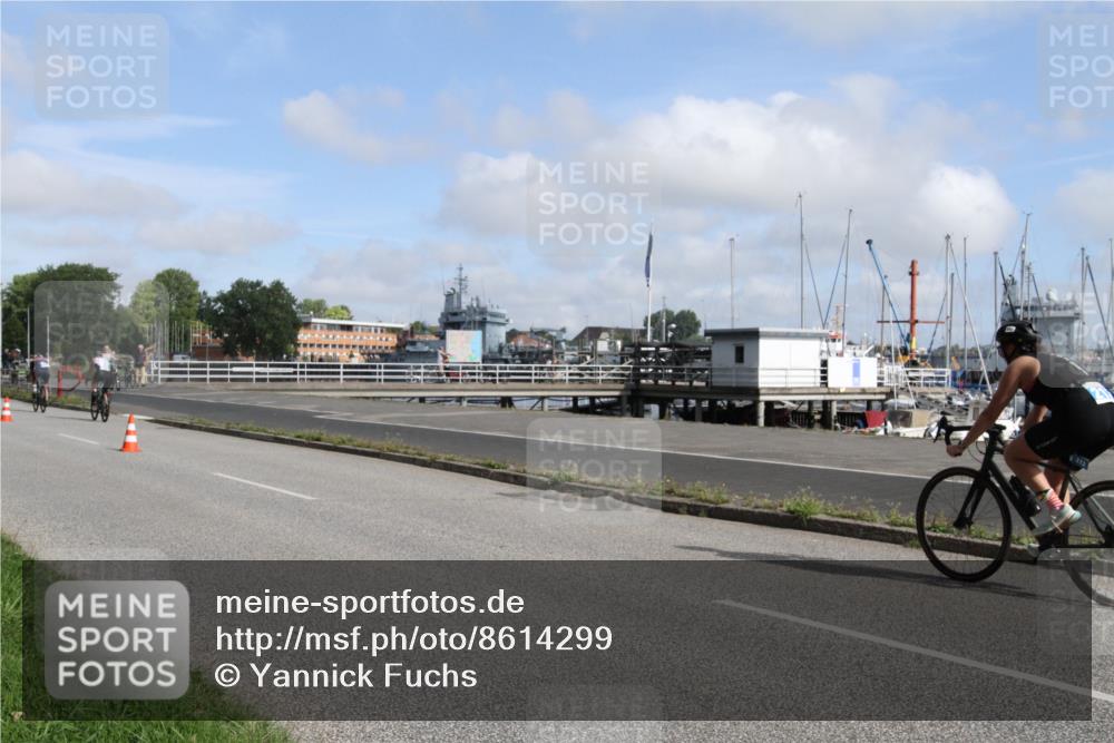 17.08.2025 - KN Förde Triathlon 2025 Yannick Fuchs http://msf.ph/oto/8614299 17.08.2025 10:01:05 Radfahren 153, 164, 181, 200, 213 meine-sportfotos.de