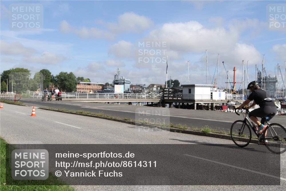 17.08.2025 - KN Förde Triathlon 2025 Yannick Fuchs http://msf.ph/oto/8614311 17.08.2025 10:02:06 Radfahren 189, 194, 221 meine-sportfotos.de