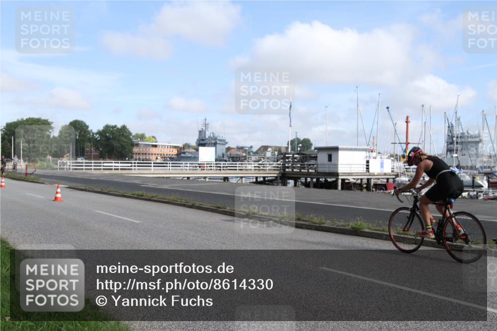17.08.2025 - KN Förde Triathlon 2025 Yannick Fuchs http://msf.ph/oto/8614330 17.08.2025 10:03:31 Radfahren 158, 183, 202, 213, 215, 223 meine-sportfotos.de