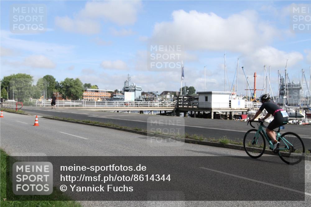 17.08.2025 - KN Förde Triathlon 2025 Yannick Fuchs http://msf.ph/oto/8614344 17.08.2025 10:04:03 Radfahren 131, 210 meine-sportfotos.de