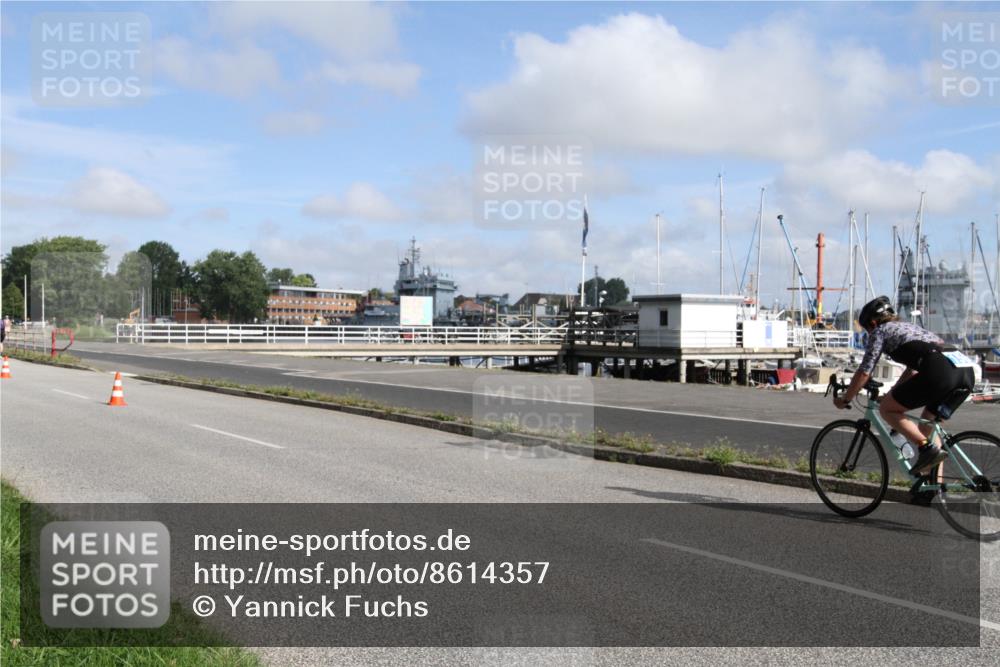 17.08.2025 - KN Förde Triathlon 2025 Yannick Fuchs http://msf.ph/oto/8614357 17.08.2025 10:04:50 Radfahren 156, 170, 231 meine-sportfotos.de