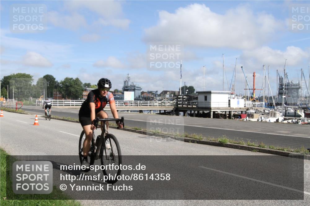 17.08.2025 - KN Förde Triathlon 2025 Yannick Fuchs http://msf.ph/oto/8614358 17.08.2025 10:04:53 Radfahren 156, 216, 231 meine-sportfotos.de