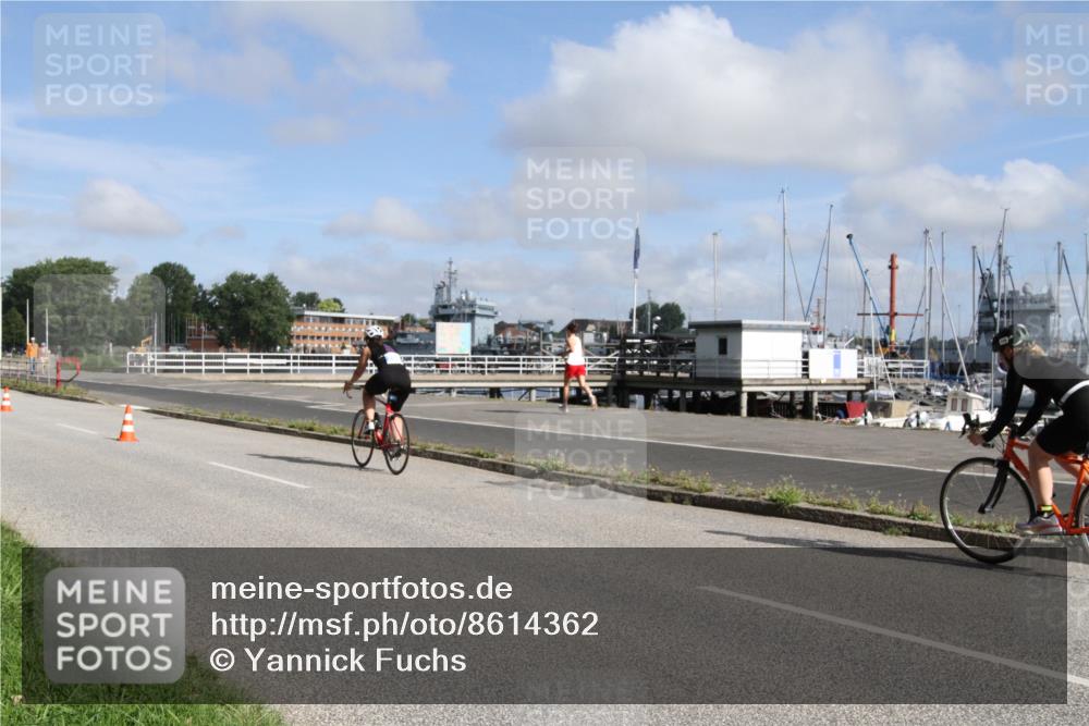 17.08.2025 - KN Förde Triathlon 2025 Yannick Fuchs http://msf.ph/oto/8614362 17.08.2025 10:05:02 Radfahren 155, 175, 208, 216, 231 meine-sportfotos.de