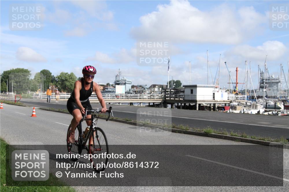 17.08.2025 - KN Förde Triathlon 2025 Yannick Fuchs http://msf.ph/oto/8614372 17.08.2025 10:05:26 Radfahren 169, 183, 202, 215, 223, 242 meine-sportfotos.de
