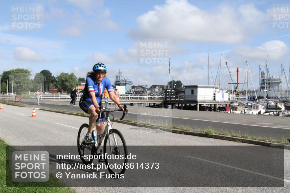 17.08.2025 - KN Förde Triathlon 2025 Yannick Fuchs http://msf.ph/oto/8614373 17.08.2025 10:05:40 Radfahren 149 meine-sportfotos.de