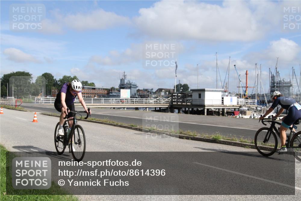 17.08.2025 - KN Förde Triathlon 2025 Yannick Fuchs http://msf.ph/oto/8614396 17.08.2025 10:06:37 Radfahren 170, 182, 184, 212 meine-sportfotos.de