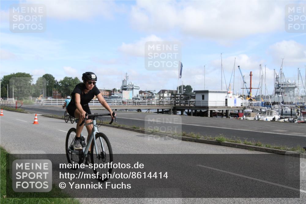 17.08.2025 - KN Förde Triathlon 2025 Yannick Fuchs http://msf.ph/oto/8614414 17.08.2025 10:08:12 Radfahren 167, 174, 219, 244 meine-sportfotos.de