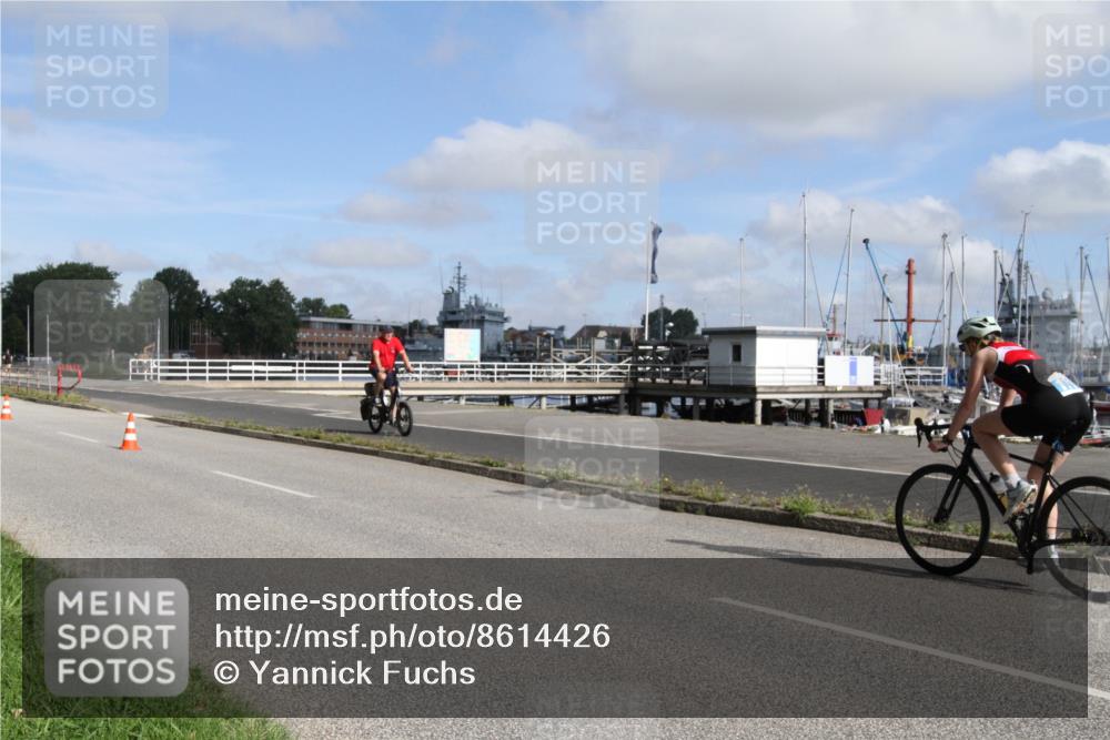 17.08.2025 - KN Förde Triathlon 2025 Yannick Fuchs http://msf.ph/oto/8614426 17.08.2025 10:09:42 Radfahren 171, 195, 201, 235, 243 meine-sportfotos.de