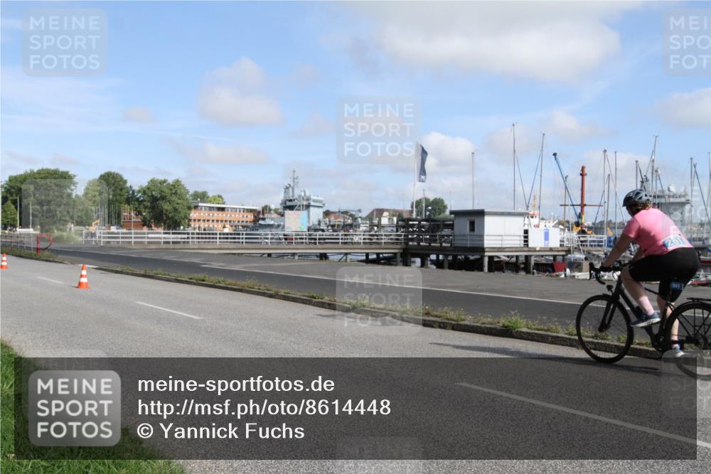 17.08.2025 - KN Förde Triathlon 2025 Yannick Fuchs http://msf.ph/oto/8614448 17.08.2025 10:13:15 Radfahren 251 meine-sportfotos.de